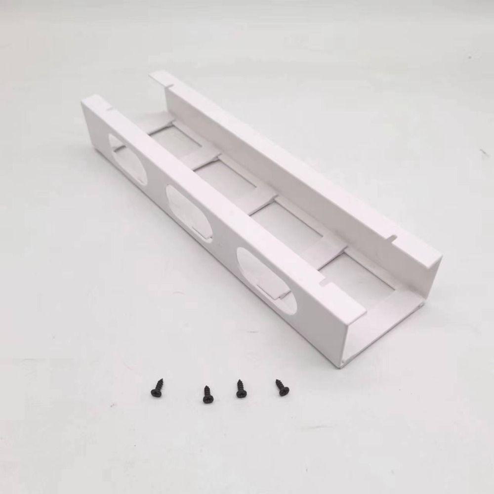 Efficient Wire Organizer Plastic Horizontal Cord Organizer White Desk Cable Management Cables