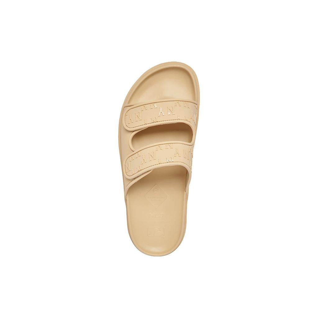 MLB Slipper Chunky Bouncer Non-Slip Durable Slippers Unisex slippers Brown 3ALPCBT33-50SAL