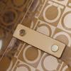 Salvatore Ferragamo Gancini Tote Bag AU-21-2437 beige Plastics Women Used