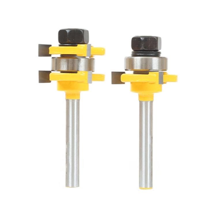 

Tongue and Grooves 3Teeth Wood Milling Cutter for Easy Made Precise Woodworking