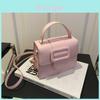 Trendy Simple Versatile Handbag Small Square Bag For Women 2024 Summer Fashion Shoulder Crossbody Bag
