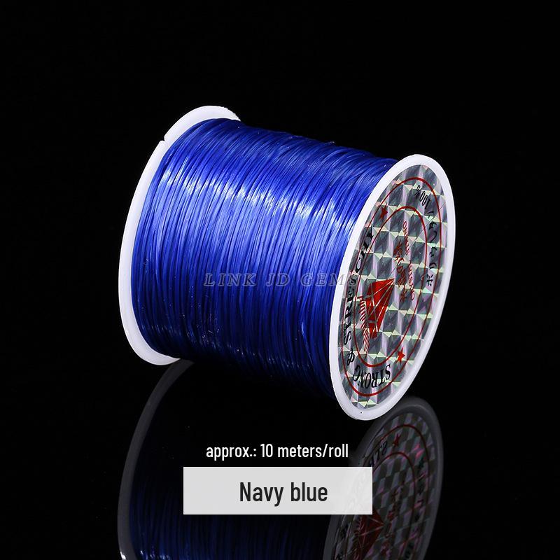 

Jingde Jewelry Многоцветный эластичный бисерный шнур, 10 м - Износостойкий для изготовления украшений ручной работы 10 meters per roll