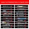 Changan Car Windshield Sunshade & Emblem Stickers for UNI-V, CS55, CS35, CS75