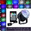 6W 15-Color Water Wave Projector Light Projecting Lamp with Remote Controller for Parties Accasions - EU Plug