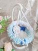 Hand-Woven Cotton Doll Hanging Chair Basket Swing Hammock – Free Home Shipping