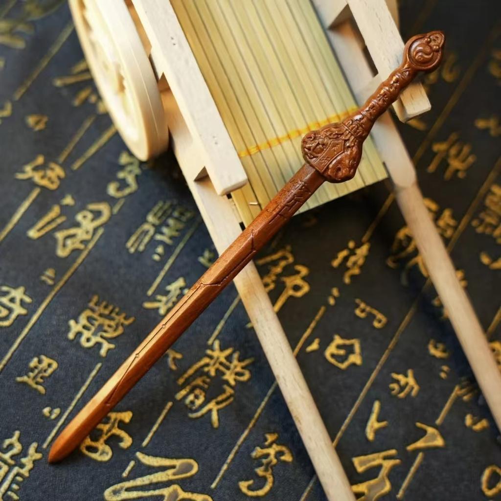 Vintage Hair Stick NaturalSandalwood Hairpin Women Girls Hair Clips Pins Antiquity Chinese Style Hair Accessories Jewelry Women