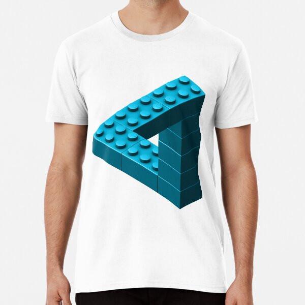 

Escher Toy Bricks - Aqua S to 5XL Made in the AU/USA T-Shirt 4XL