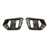 For Ford Focus RS 2016-2018 Carbon Fibre Look ABS Front Fog Lamp Light Frame Rep