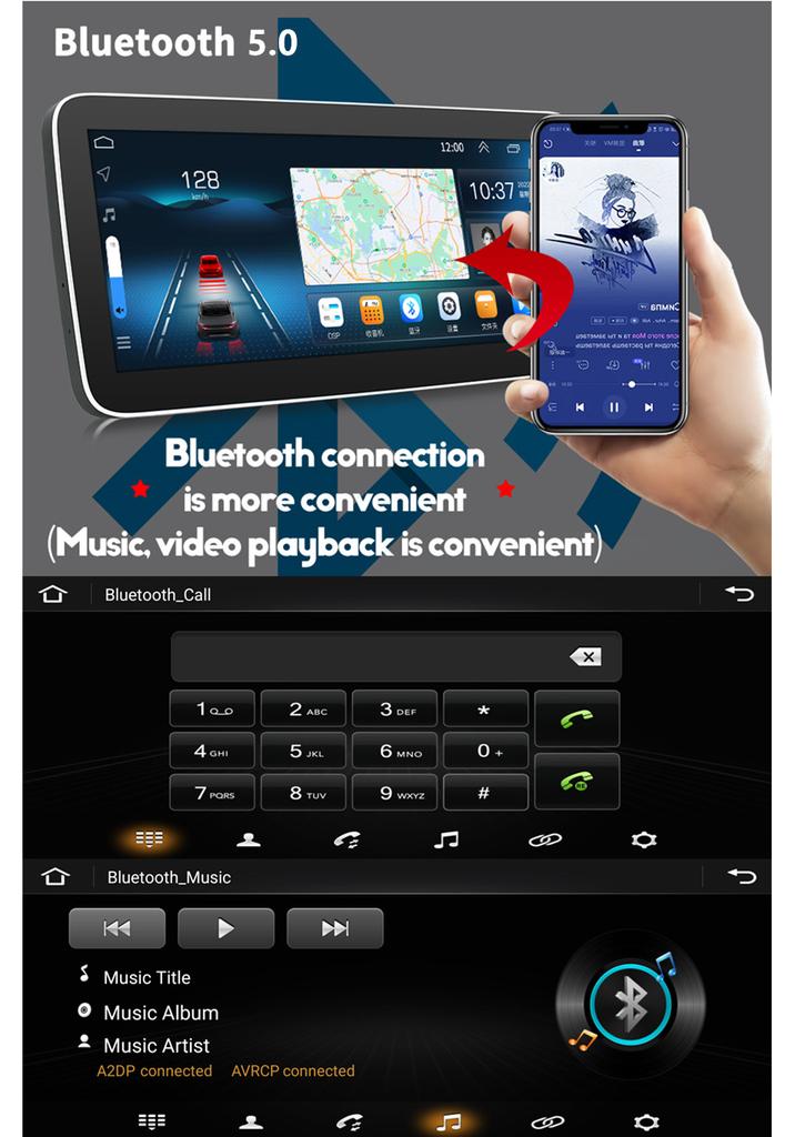 12.3'' Android Car Stereo Radio GPS Support Carplay Navi For Honda CRV 2017-2022