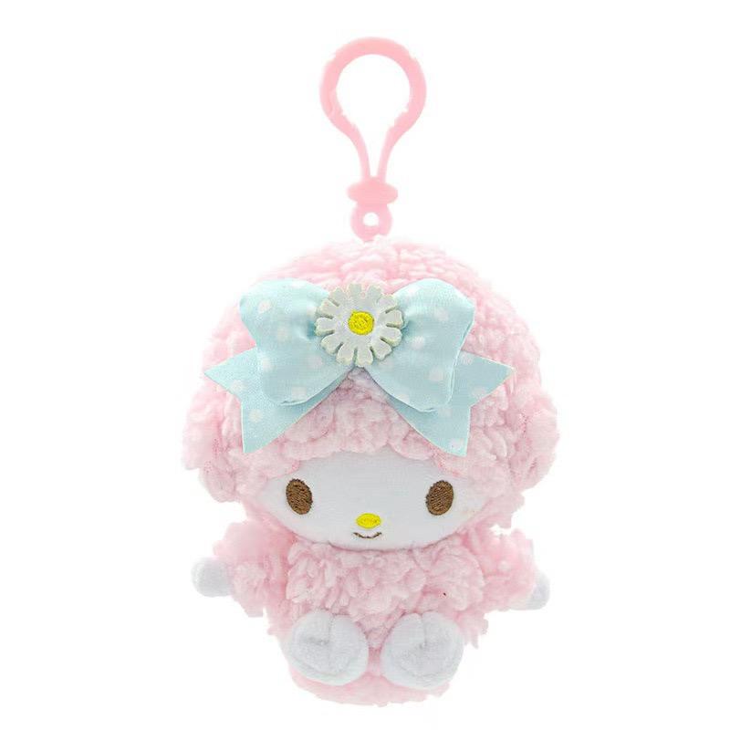 NEW Cute My Sweet Piano Soft Stuffed Plush Doll Lovely Anime Pink Bowknot My Sweet Piano Lamb Backpack Pendant Soft Toy Gift