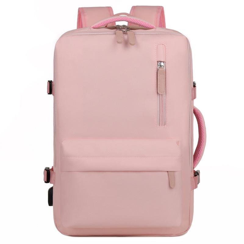 Expandable Large-Capacity Laptop Backpack for Business Travel