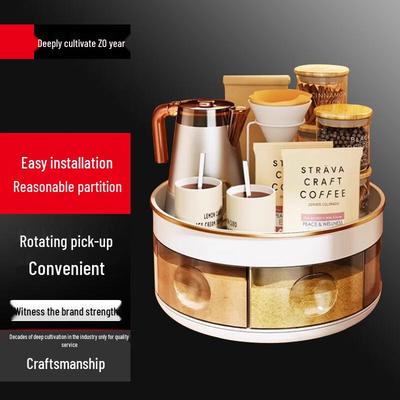 Rotating Countertop Spice Organizer