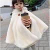 Mecoyas Baby Hooded Poncho for Red Cold Weather Baby Shower Birthday Gift Poncho, Kids' Coat, Children's Cloak/Cape Girls, Hoodie, Fall/Winter