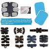 60 Pcs (30 Packs) Abs Trainer Gel Pads Muscle Toner Pads Replacement Gel Sheet for Abs Toner Abdominal Workout Toning