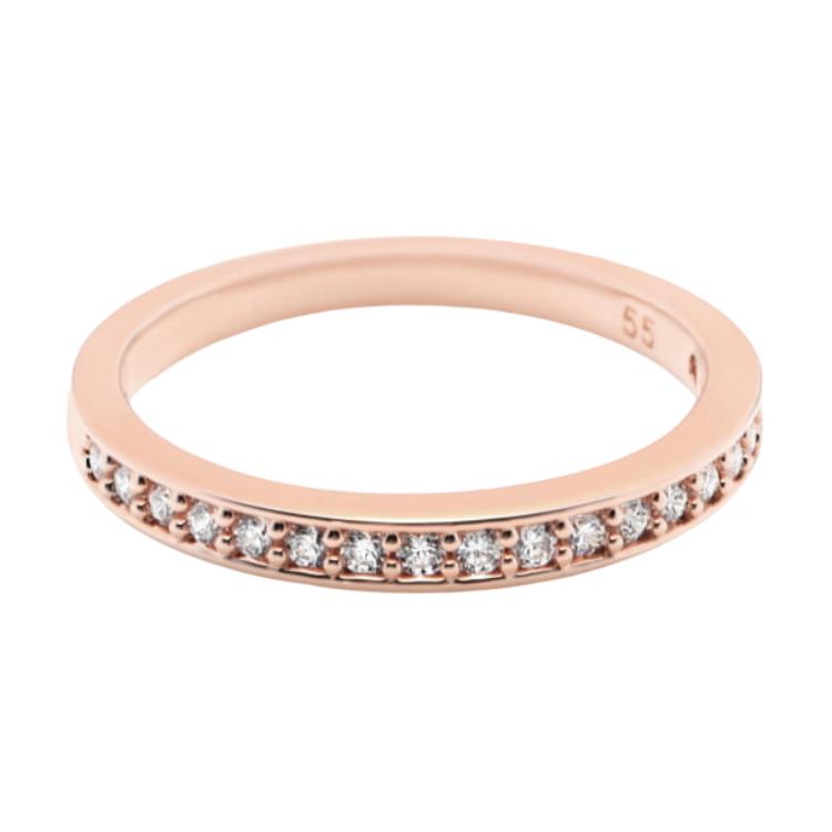 Swarovski Rare Original Design Cubic Zirconia Crystal Ring Unisex rings Gold 5032898 60