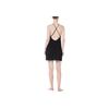 Calvin Klein Solid Color Short Lace Camisole Dress Women Dresses Black QS6846-UB1