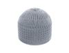 Unisex Ripple Knit Wool Skullcap