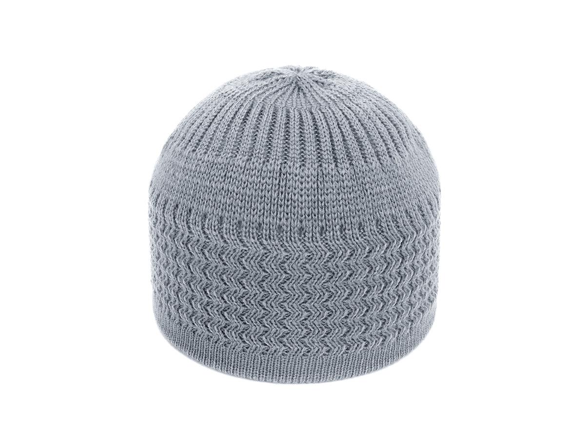 

Unisex Ripple Knit Wool Skullcap One Size