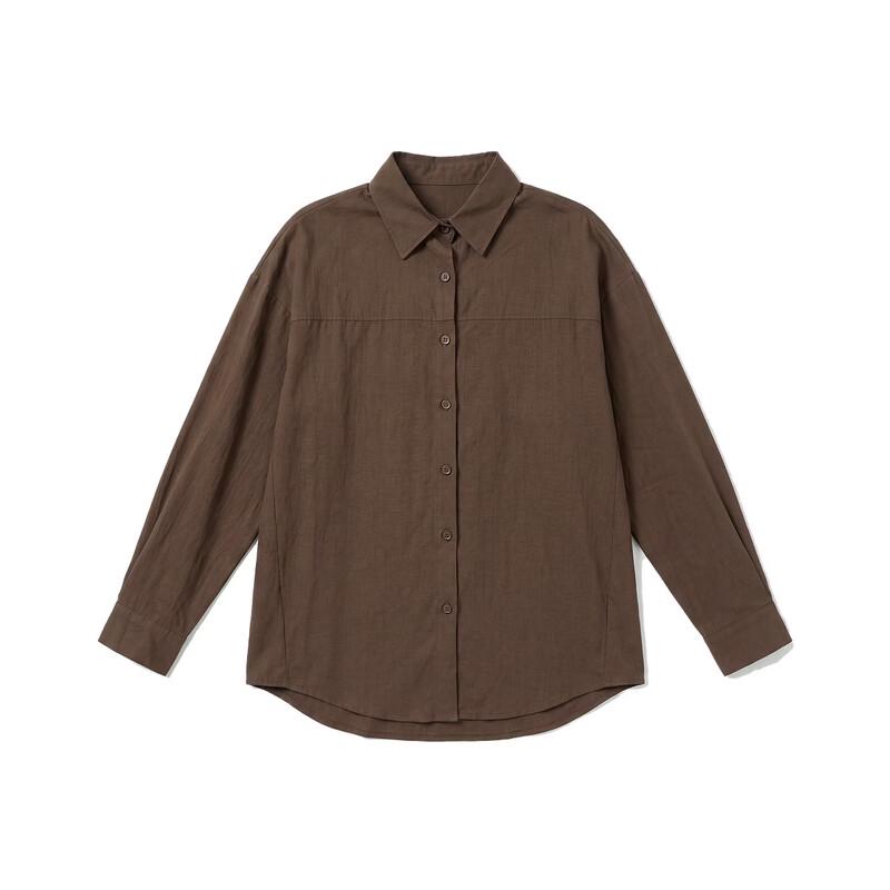 Demana Minimalist Long-Sleeve Button-Down Shirt