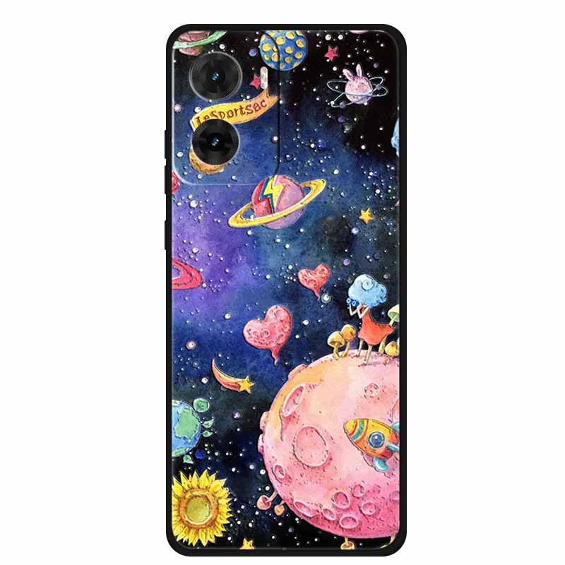 3D Emboss Case For Motorola G06 Phone Case Flowers Shockproof Soft Silicone Coque For Motorola E15 G05 G06 Power Back Cover Case