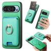 Cross-Border Google Pixel 9A Magnetic Card Holder Ring Case - Drop-Proof Protection