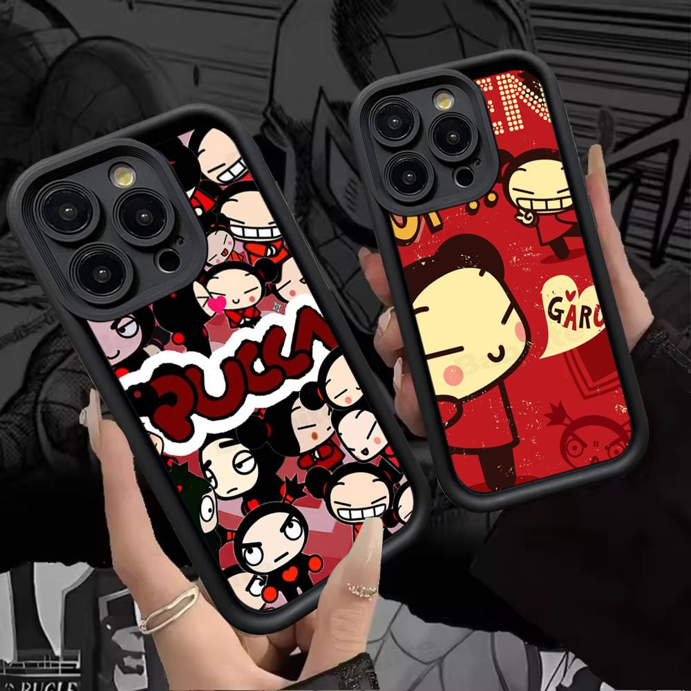 Phone Case Popular Artifact P-Pucca For Xiaomi Redmi Note 14 13 12s 12 11 10 9s 9 8 7 A5 Pro Plus 4G 5G Soft TPU Back Cover