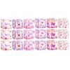 12/18pcs Pink Butterfly Gift Packaging Boxes Pink Butterfly Gift Boxes For Thoughtful And Detailed Gift Givers