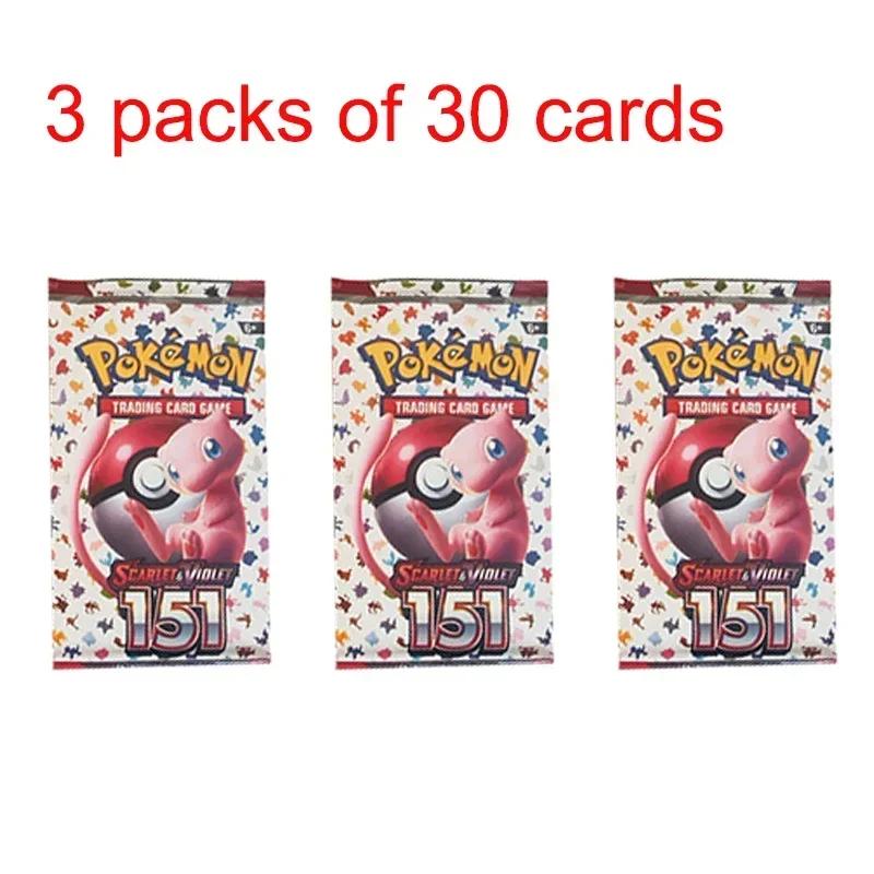 Niet-giftig Nieuw 360 Pokmon Scarlet Violet Zwarte Draak Witte Draak Kaart Pokmon Booster Zwaard Schild Serie Huisdier Elf Flash Kaart