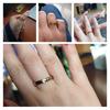 Engagement Ring for Women Stainless Steel Silver Color Gold Color Finger Girl Gift US Size 5 6 7 8 9 10