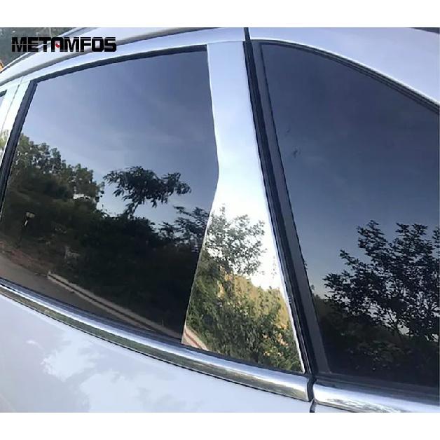 For Ford Kuga Escape -2024 2025 Stainless Steel Window Sill Frame Center B C Pillar Posts Cover Trim Accessories Car Styling