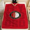 1PC Feyenoord Patterned Flannel Blanket Suitable For All Seasons for Home Decor Warmth and Comfort Gifts Holiday Present