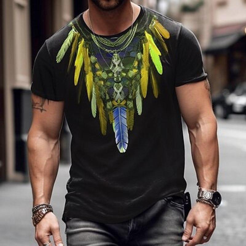 Pánské tričko Tričko Grafika Zvíře Pes Oblečení Oblečení 3D tisk Denní sport Potisk s krátkým rukávem Módní návrhář Neformální