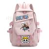 Anime ONE PIECE Backpack Monkey D Luffy College Backpack Girl Travel Book Backpack Nylon Leisure Women Laptop Men School Bags
