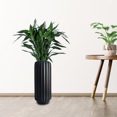 Große Bodenvase, Blumenvase für Rasen, Modernes Mittelstück Büro, Esstisch, Regal Oder