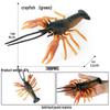 Marine Life Animal Simulation Toy Set: Squid, Crab, Starfish, Tuna
