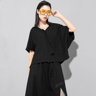 Short Sleeve Oversized Vintage Casual Loose T Shirt Tops Women Summer T-shirt