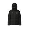 Fila Ski Series 4810 Goose Down Fashionable Cool Ski Sports Comfortable Versatile Warm Zipper Pocket Hooded Down Jacket Men Outerwear A11M546919FBK