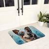 Australian Cattle Dog Anti-slip Doormat Floor Mat Dust-proo Carpet Rug for Kitchen Entrance Home Balcony Footpad Mats