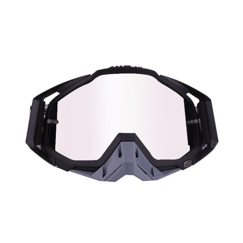100 Off-Road Motorcycle Goggles with Nose Guard & Windshield Protection for Adults