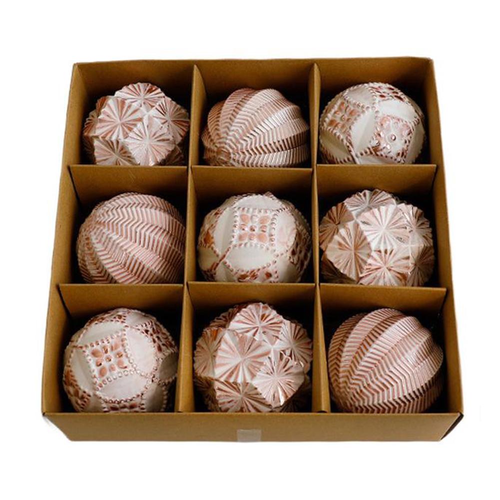

9/16pcs 6/8cm Christmas Ball Decoration Set Colorful Ornaments For Festive Trees Christmas Party Decorations