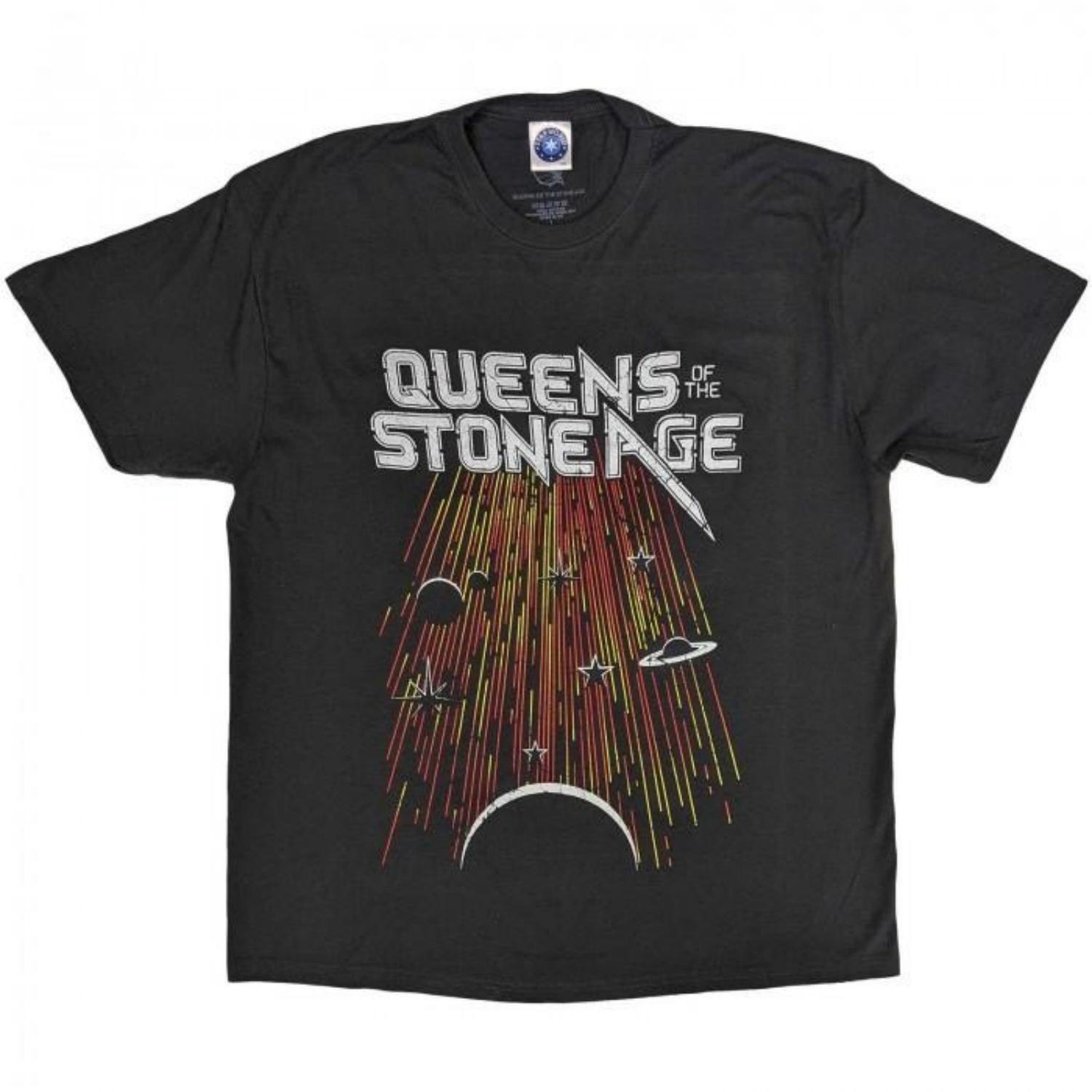 Queens Of The Stone Age Unisex Adult Meteor Shower Cotton T-Shirt S