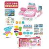 Children Simulation Cashier Play House Checkout Page Toy Supermarket Cash Register Swipe Card Scan Shopping Calculator