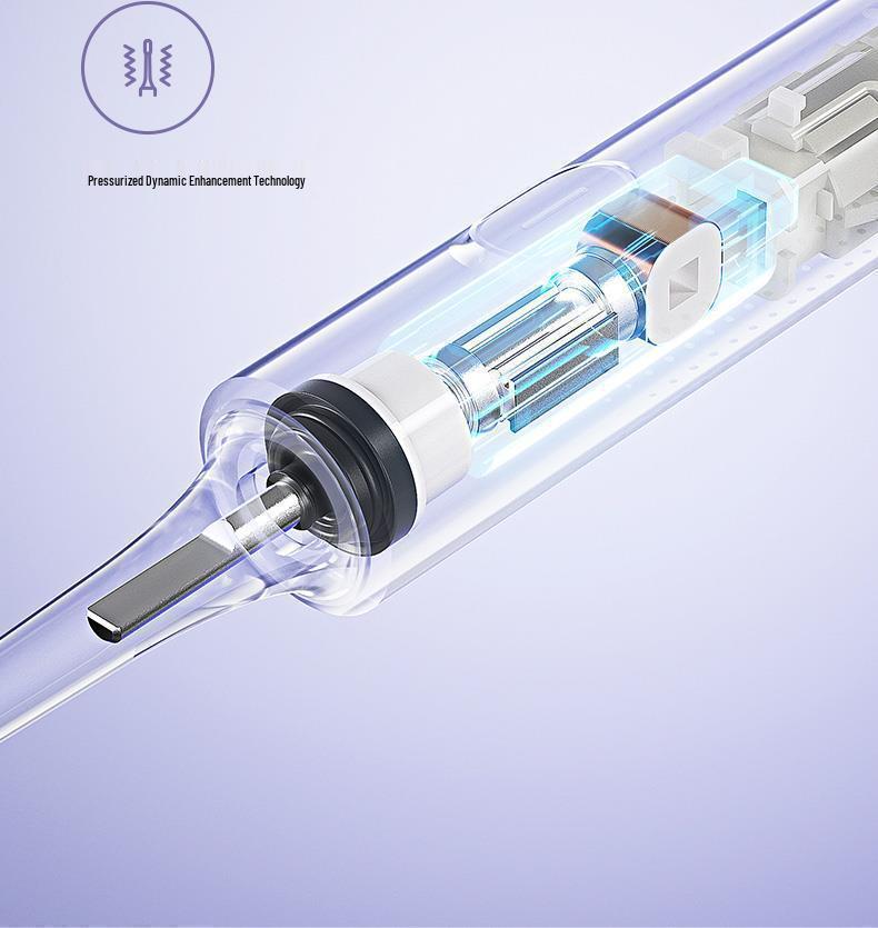 Mijia T302 Schallzahnbürste: Wasserdicht, Induktives Laden mit 4 Bürstenköpfen, Ideal für Studenten.
