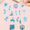 50 PCS Cute Sea Mermaid Stickers for Boys Girls Cartoon Ocean Stickers Vinyl Waterproof Stickers for Water Bottles,Laptop