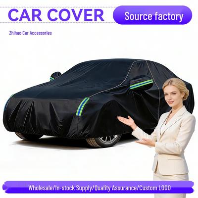 Thickened Rainproof Dustproof Oxford Cloth Car Cover with Sun Protection & Heat Insulation