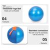 Herding Dog Balls Horse Ball Toy Thickened Anti-Burst Ball Scratch-Resistant Training Ball Stimulates Senses Confidence Toy for Horses Cattle Dogs