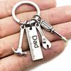 DIY Stainless Steel Keychain: Dad's Hammer & Tools for Father's Day