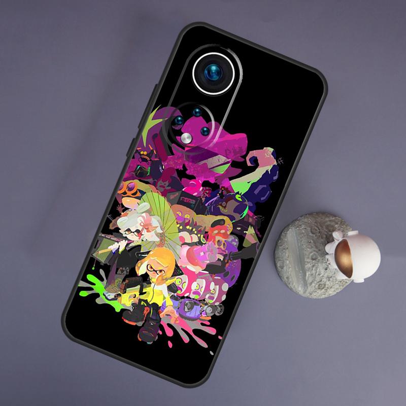 Splatoon 2 For Huawei Honor Magic 5 Lite 70 50 X8 X9 a P20 P30 P40 P50 P60 Pro P Smart Nova 9 5T Case