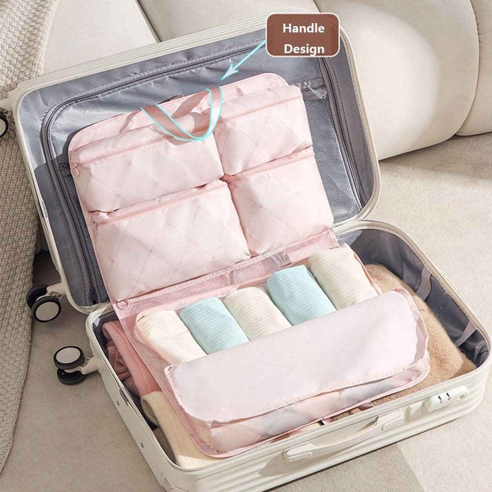Large Capacity 7in 1  Travel Storage Bag Hangable Suitcase Organizer Clothes Packing Cubes  Travel