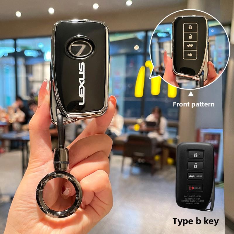 Lexus ES200/ES300h/RX300/NX200 Full TPU Key Cover with Buckle